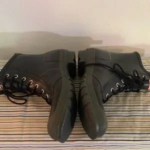 Hunter | Shoes | Hunter Mens Bormio Black Rubber Rain Boots  display picture 1